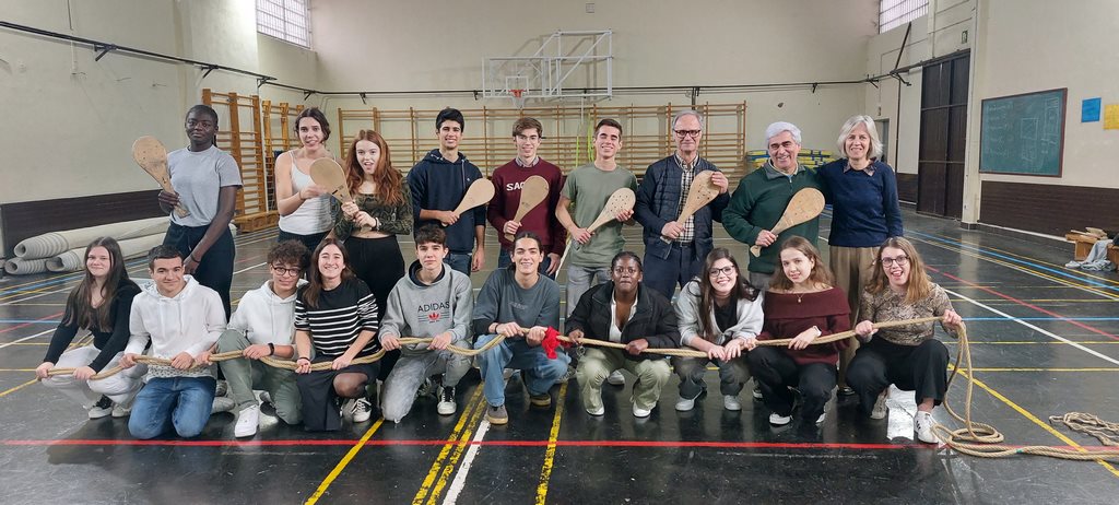 Mobilidade de grupo (Consórcio Erasmus+): alunos da Escola Secundária D. Duarte em Basauri-Bilbao.